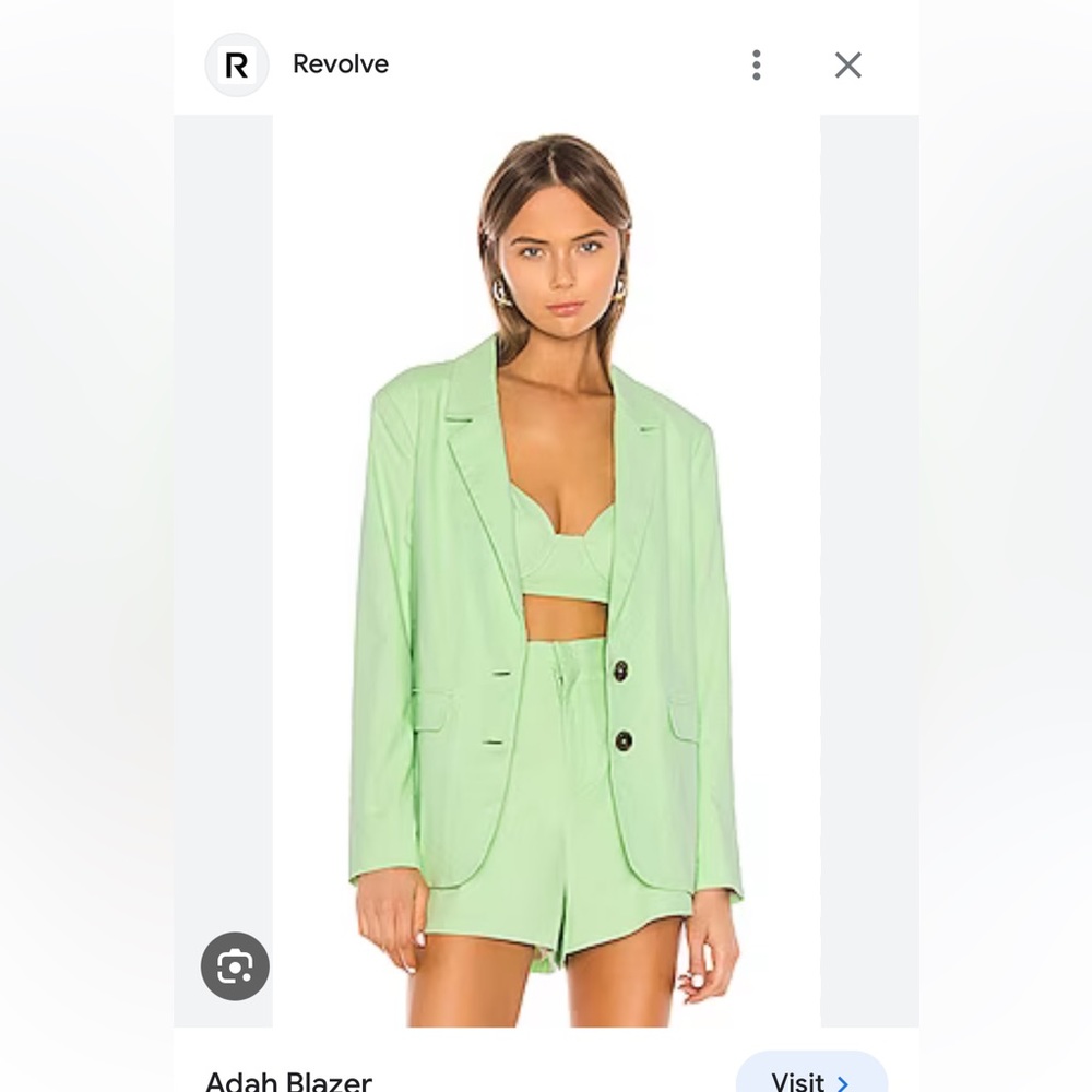 Green adah blazer